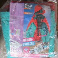 Damen Ski -Jacke * Grösse: 38 * Grün/Rot * Crivit Sports * Neu * OVP