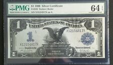 1899 $1 Silver Certificates Cut Sheet Of 4 Black Eagles!