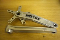 Race Face Forged Kurbel silber 175mm Kult Retro Vierkant LK 5x74/110mm SNr. 14!!