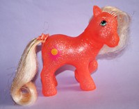 Mein kleines/ My Little Pony G1 Sunspot * Sparkle Pony/ Store Version *  