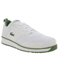 Lacoste boys L-ight White trainers Euro Size 35.5 (Junior size UK 3)
