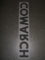 1x TSV 1860 München Comarch in schwarz Flock Beflockung für Trikot Spielertrikot