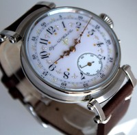 Superb ELGIN Watch Co Jumbo Art Deco Style mariage ARMBANDUHR Wrist Watch 1897