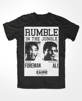 T-Shirt muhammad ali 2 , king of the ring , Boxing , KO, rumble in the jungle