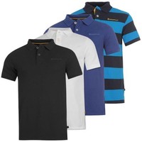 Caterpillar Herren Besticktes Poloshirt 100% Baumwolle Freizeit Kurzärmelig CAT