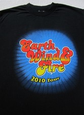 Earth, Wind & Fire 2010 tour Medium concert T-Shirt