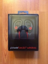 powerbeats2 Power Beats 2 Black Wireless Headphones New in Box Brand New Sealed