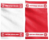 2er Set GÄSTEHANDTUCH GÄSTETUCH FORTUNA DÜSSELDORF NEU