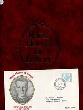 Royal Houses Of Europe 1978 Cover Lot Of 10 With Album