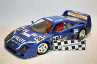 Ferrari F40 # 56 Pilot • 1987 • Bburago • 1:18