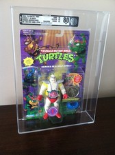 1994 Playmates Tmnt Krang's Android Body W Coin And Card Afa 80 Holy Grail Look!