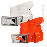 PUMA GOLF HERREN FLIPSIDE FITTED BELT GÜRTEL ORANGE & WEISS VERS. GRÖßEN NEU 