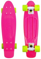 Mayhem Cruiser Board 22" Skateboard Pink Swirl New