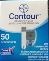 CONTOUR Sensoren Teststreifen - 150 Stück