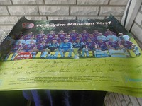  Orig.FC Bayern München Mannschaftsposter /Plakat von 96/97