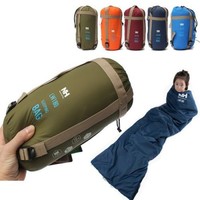 NEW Outdoor Envelope Sleeping Bag Camping Travel Hiking Multifuntion Ultra-light