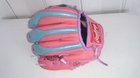 RAWLINGS  GIRLS RULE BASEBALL PL 158 PB 9 INCH