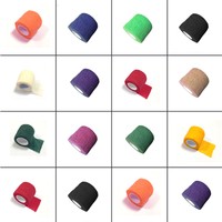 Therapeutische bunte Bandagen bei Sport Kine Gelenk Gesundheit Muskeln Pflege