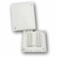 Rutenbeck VVDI 10 DA AP Aufputz Verteilerdose mit Erdanschlussklemme perlweiß