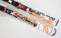 Rossignol Worldcup GS Radical 8 Racecarver Ski 168cm + Axium 120 Bindung (FR126)