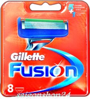8 Klingen Gillette FUSION Rasierklingen NEU & ORIGINAL !!!