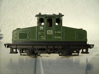 Schwere grüne E-Lok für Spur H0 60er Jahre Sammlerstück voll funktionsfähig 