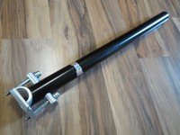 Sattelstütze  "RooX"  schwarz  28,6 mm   sehr selten   Vintage   Top Zustand !!!