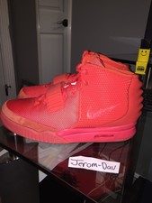 Nike Air Yeezy II 2 SP Red October 2014 BRAND NEW DEADSTOCK sz10.5 w/Receipt