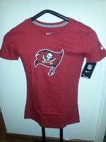 Nike-Damen-Girls-Shirt-Size-M-NFL Football Tampa Bay Buccaneers - red