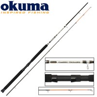 Okuma Trollingrute 2,40m 10-20lbs, Meeresrute zum Schleppangeln, Schlepprute