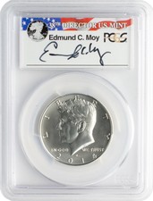 2014-D 50th Anniversary Kennedy Enhanced Silver Half Dollar Pcgs Ms70 Fs - Moy