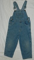 Infants Boys ARIZONA Brand Denim Overalls size 5T / 24x15 / CUTE!