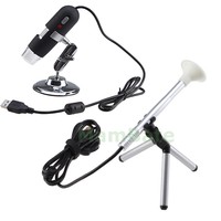 Mini Portable Magnifier 200X+0.3MP USB Digital Microscope Endoscope 500X Camera
