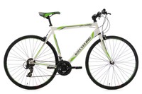 FITNESSBIKE 28'' PICCADILLY HERREN-RAD WEISS-GRÜN RH 59 CM 21 GÄNGE 136R