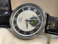 MASTER ANKER HERREN FUNK UHR (RADIO CONTROLLED) MONDPHASE SEHR HÜBSCH & ELEGANT