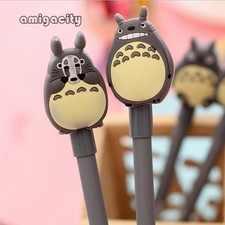 Cty New Stationery Cartoon Totoro Black Roller Ball Pen Signature Pen Fine Gift