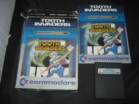 Commodore C64 Modul / Cartridge - Tooth Invaders in OVP 