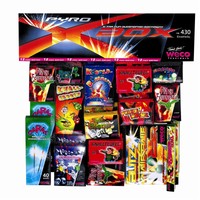 SORTIMENT PYRO BOX ca. 390tlg. Kinderfeuerwerk Silvester Kindergeburtstag 
