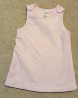 NEXT 0-3 MONTH PINK SNOWFLAKE FLEECE JUMPER ADORABLE 