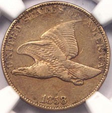 New listing
1858 Flying Eagle Cent 1C - Ngc Xf Details (Ef) - Rare Early Certified Penny