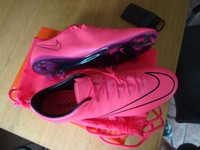 Nike Mercurial Vapor X FG 648553 660 Herren Fußball-Schuhe Größe 46 UK 11 NEU 