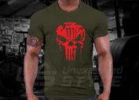 T-shirt FITNESSSTUDIO Crossfit MMA Kampf BODYBUILDING MOTIVATION