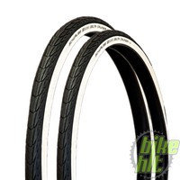 2x Schwalbe Delta Cruiser Fahrrad Reifen 24" 26" 28" Schwarz Weiß Kevlar 