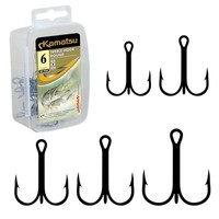 20 X DRILLINGSHAKEN, DRILLINGE, KAMATSU TREBLE HOOK ROUND, DRILLING, ANGELHAKEN