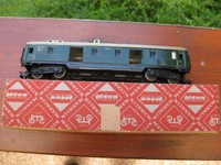 Märklin 346/4 (4012) D-Zug Gepäckwagen Schürzenwagen 2.Version 1952 Karton