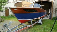 Sportboot Backdecker "Beelitz" Mahagoni