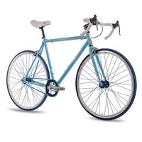 28" Zoll FIXIE RENNRAD FAHRRAD CHRISSON FG ROAD 1.0 FIXED GEAR SINGLE SPEED blau
