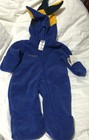 Columbia Boys 12-18 month Toddler "Twisted Jester" Bunting Blue gold NEW w/tags