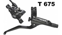 Shimano Bremse T 675 Deore LX Disc schwarz vorne