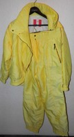 GR.42 ANBA OF AUSTRIA Damen Skianzug Jacke Hose Vintage Gelb 